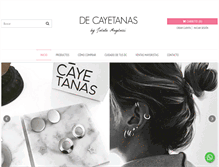 Tablet Screenshot of decayetanas.com